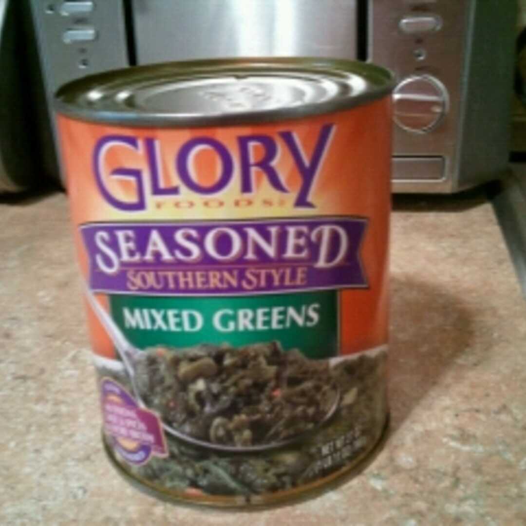Glory Foods Seasoned Southern Style Collard Greens with Onions Garlic & Spices in a Savory Broth