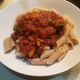 Meatless Whole Wheat Pasta with Tomato Sauce