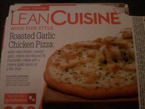 Lean Cuisine Culinary Collection Wood Fire Style Roasted Garlic Chicken Style Pizza
