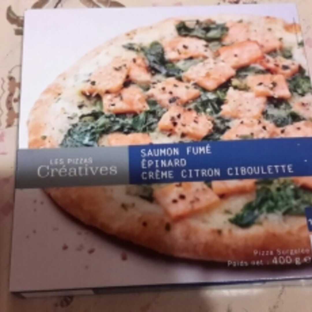 Picard Pizza Saumon Fumé Épinard
