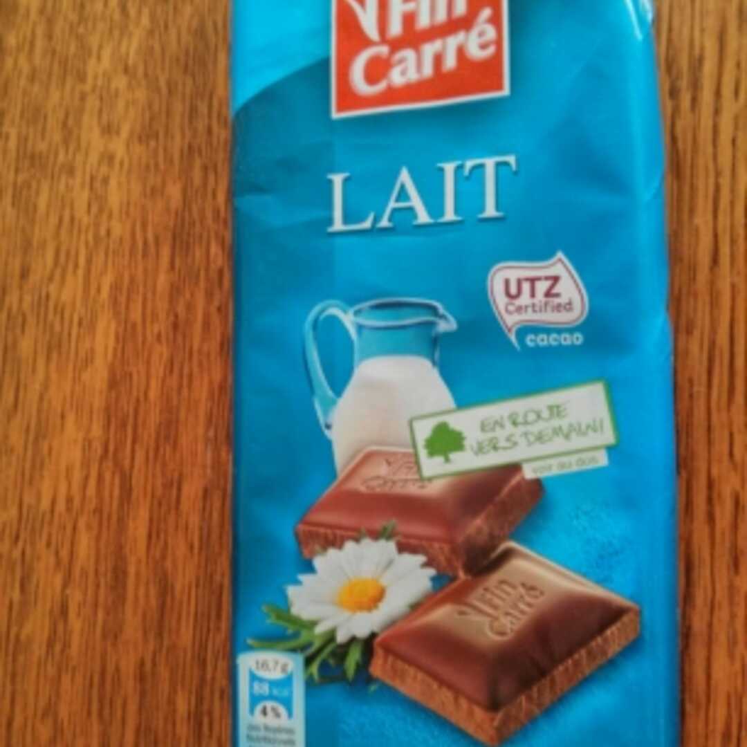 Fin Carré Chocolat au Lait