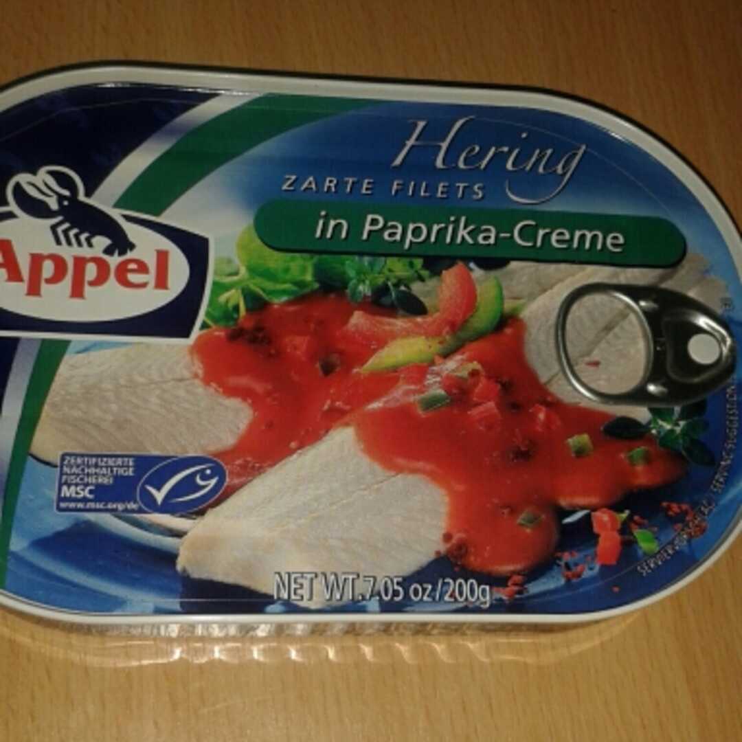 Appel Zarte Heringsfilets in Paprika-Creme