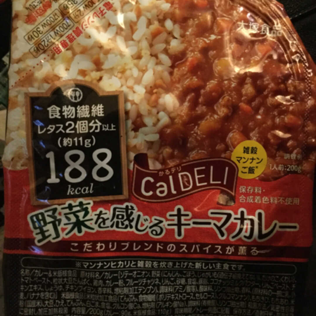 大塚食品 CalDELI 野菜を感じるキーマカレー