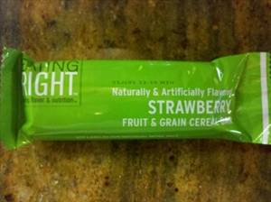 Eating Right Strawberry Fruit & Grain Cereal Bar