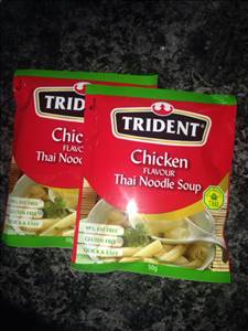 Trident Chicken Flavour Thai Noodle Soup