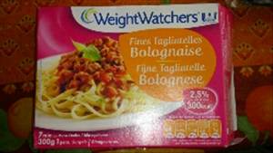 Weight Watchers Fines Tagliatelles Bolognaise