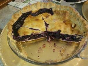 Blueberry Pie (Two Crust)