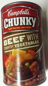 Campbell's Chunky Beef with Country Vegetables Soup (Can)