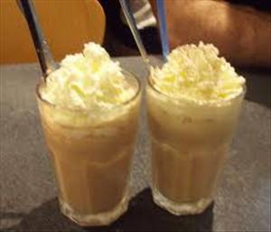 Iced Coffee with Cream and Sugar