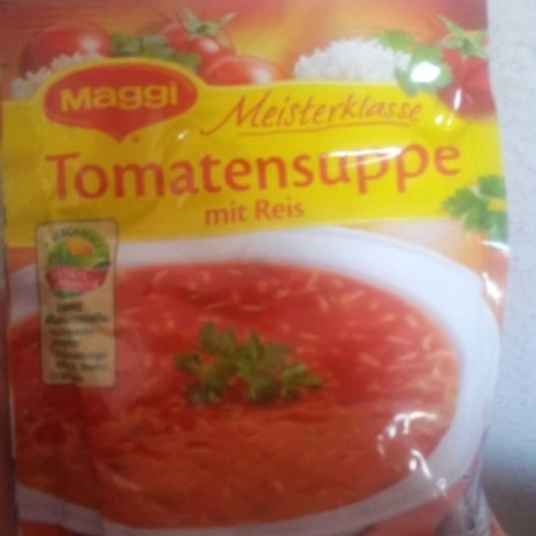 Maggi Tomatensuppe mit Reis