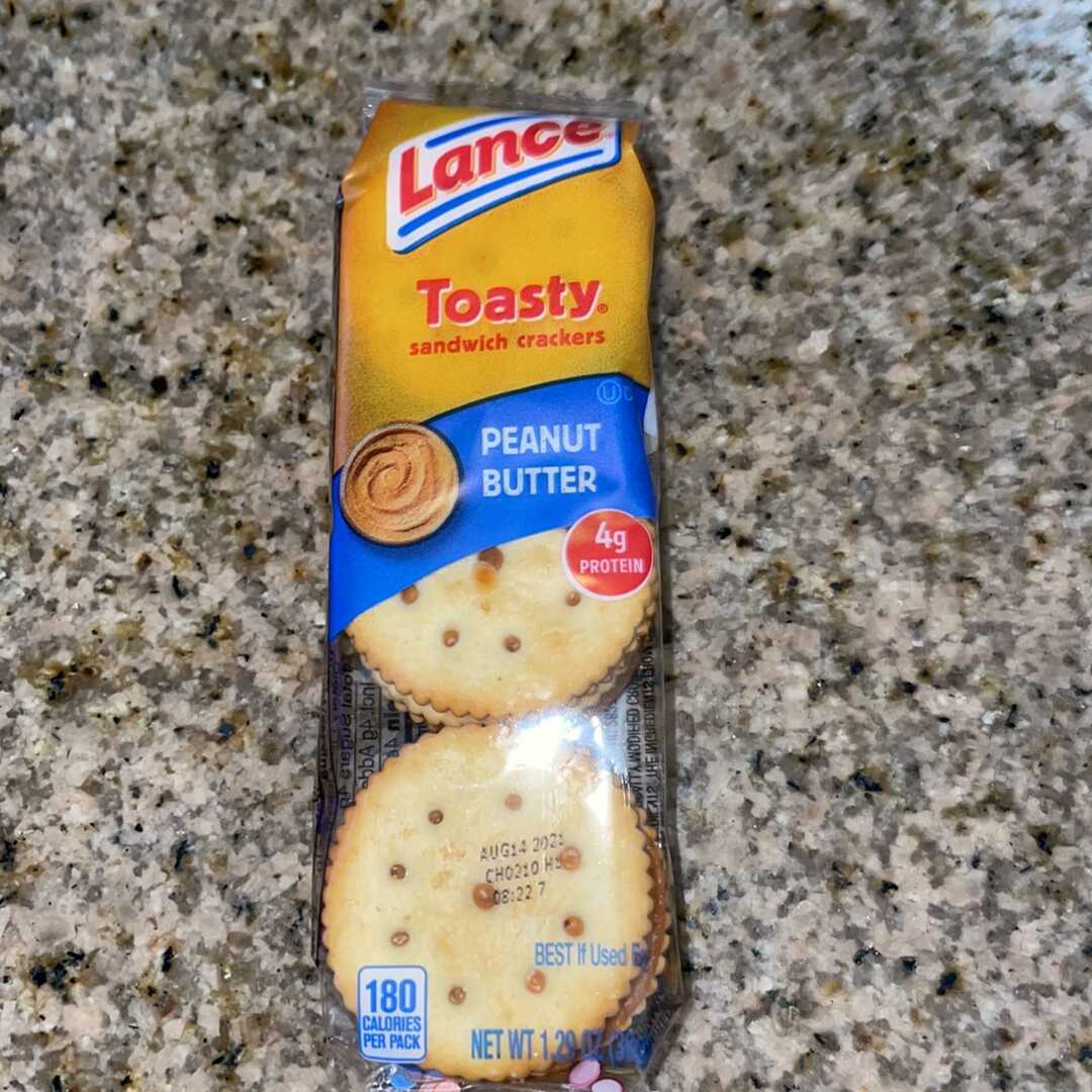 Lance Toasty Crackers with Real Peanut Butter (Package)