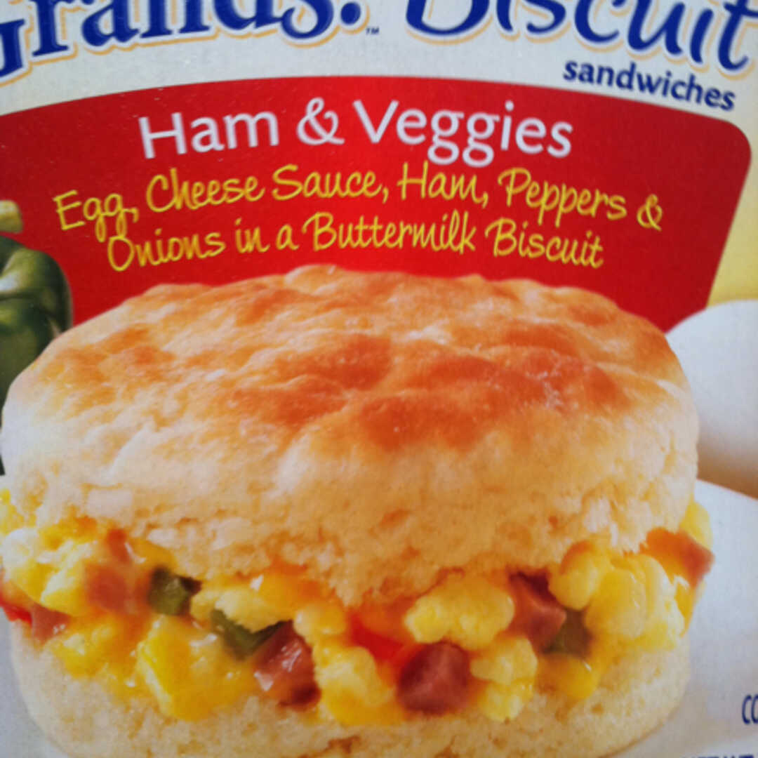 Pillsbury Grands! Ham & Veggies Biscuit Sandwich