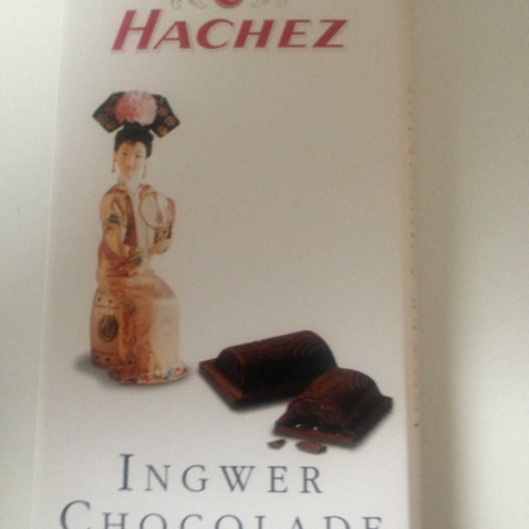 Hachez Ingwer Chocolade