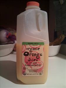 Trader Joe's Organic Orange Juice (Flash Pasteurized)