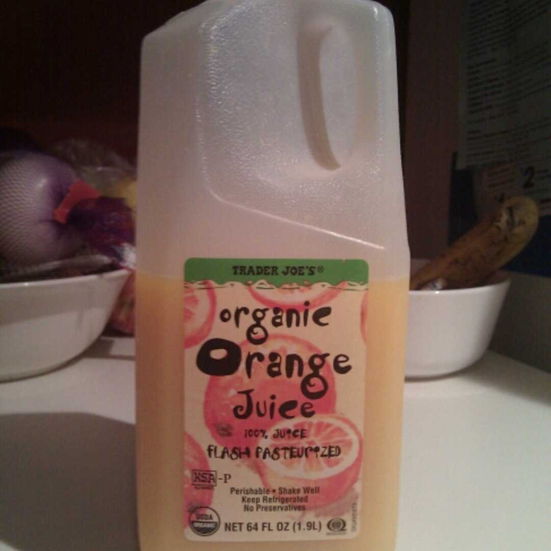 Trader Joe's Organic Orange Juice (Flash Pasteurized)