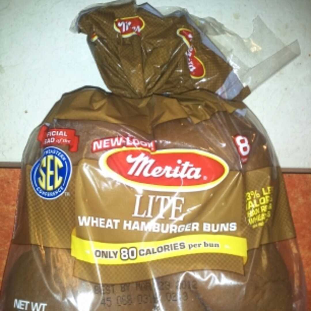 Merita Lite Wheat Hamburger Buns