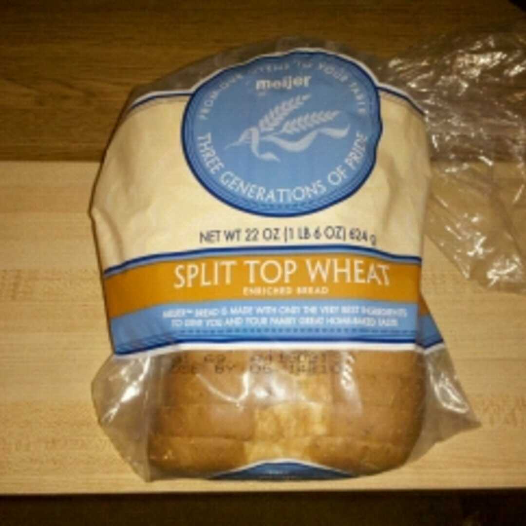 Meijer Split Top Wheat Bread
