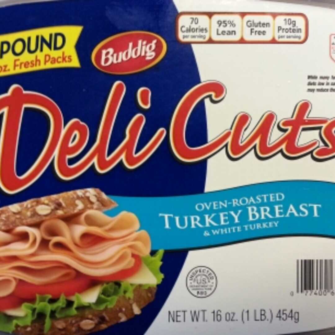 Carl Buddig Deli Cuts Oven-Roasted Turkey Breast & White Turkey