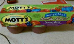 Mott's Healthy Harvest Country Berry No Sugar Added Applesauce