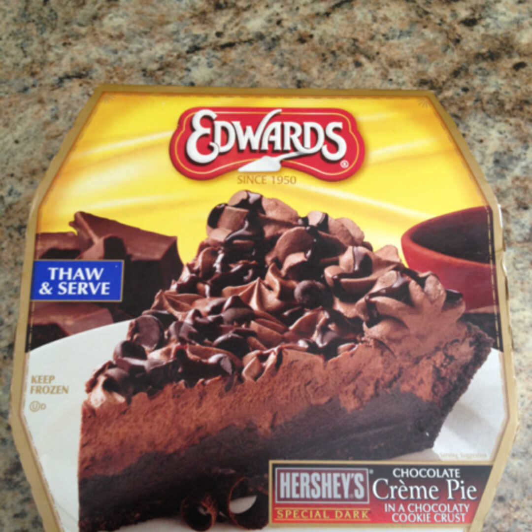 Edwards Chocolate Creme Pie made with Hershey's Ready to Serve