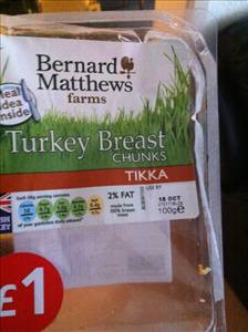 Bernard Matthews Turkey Breast Chunks Tikka