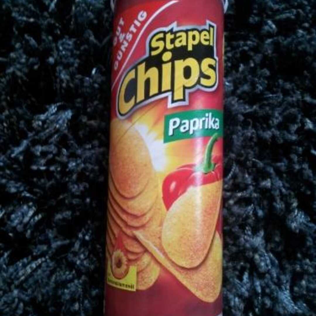Gut & Günstig Stapel Chips Paprika