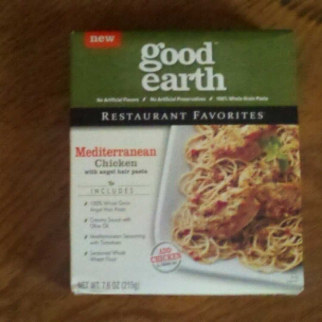 Calories in Good Earth Mediterranean Chicken with Angel Hair Pasta and  Nutrition Facts