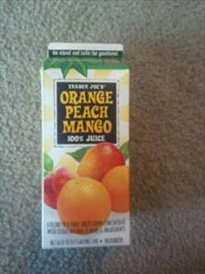 Trader Joe's Orange Peach Mango Juice