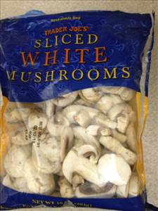 Trader Joe's Sliced White Mushrooms