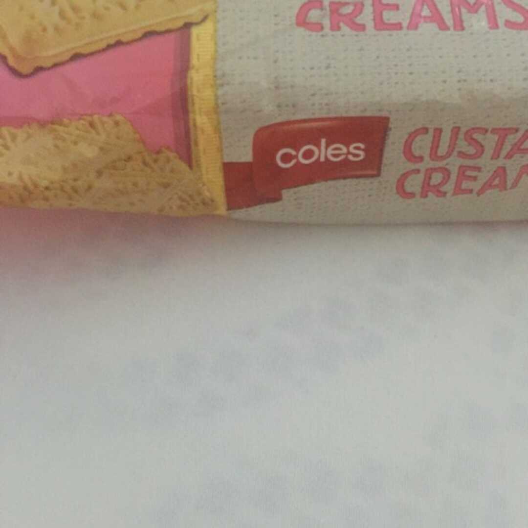 Coles Custard Creams