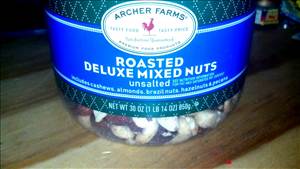Archer Farms Roasted Deluxe Mixed Nuts Unsalted