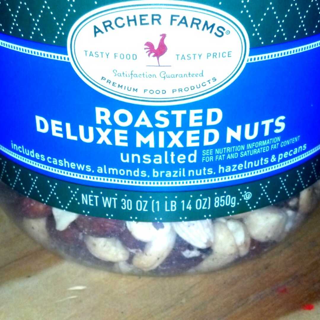 Archer Farms Roasted Deluxe Mixed Nuts Unsalted