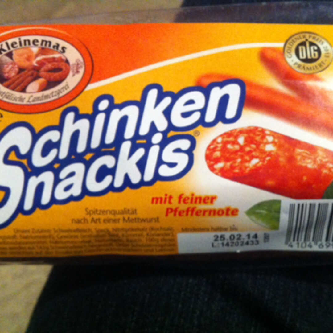 Kleinemas Schinken Snackis