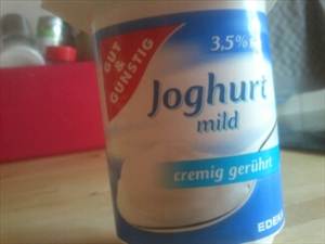 Gut & Günstig Joghurt Mild 3,5%