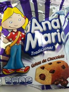 Ana Maria Bolo Gotas de Chocolate