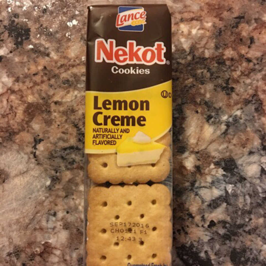 Lance Nekot Cookies Lemon Creme