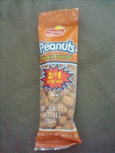 Frito-Lay Honey Roasted Peanuts Tube