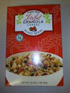 Trader Joe's Lowfat Mixed Berry Granola Cereal