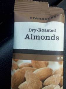Starbucks Dry Roasted Almonds