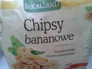 Bakalland Chipsy Bananowe