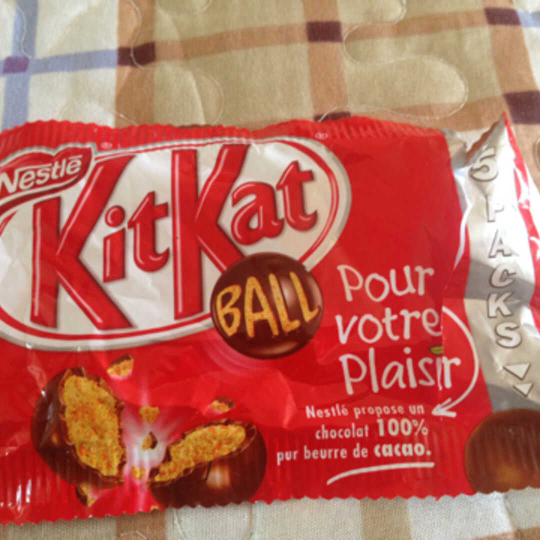 Calories et les Faits Nutritives pour Kitkat Kitkat Ball