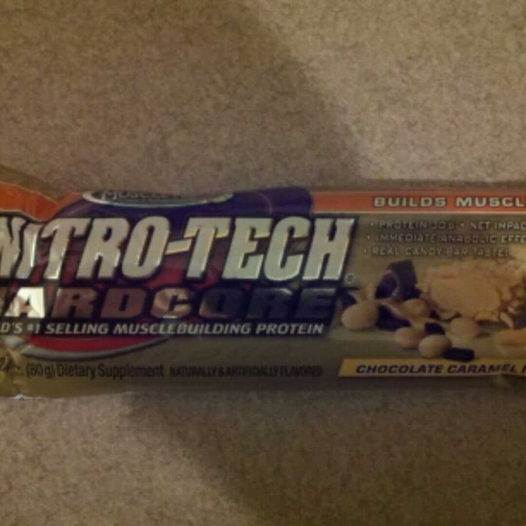 MuscleTech Nitro-Tech Hardcore Chocolate Caramel Nut Crunch Bar