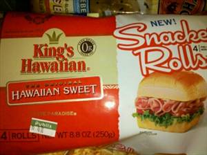 King's Hawaiian Hawaiian Sweet Snacker Roll