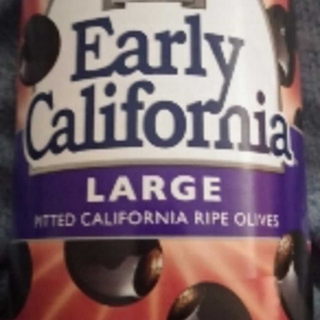 Early California Large Olives