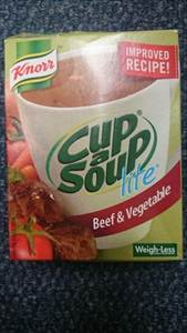 Knorr Cup-A-Soup Beef & Vegetable Lite