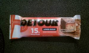 Detour Lower Sugar Whey Protein Bar - Chocolate Creamy Peanut Butter