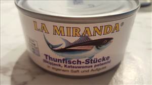 La Miranda Thunfisch-Stücke