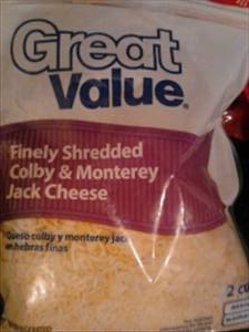 Great Value Colby and Monterey Jack Shredded Cheese
