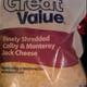 Great Value Colby and Monterey Jack Shredded Cheese