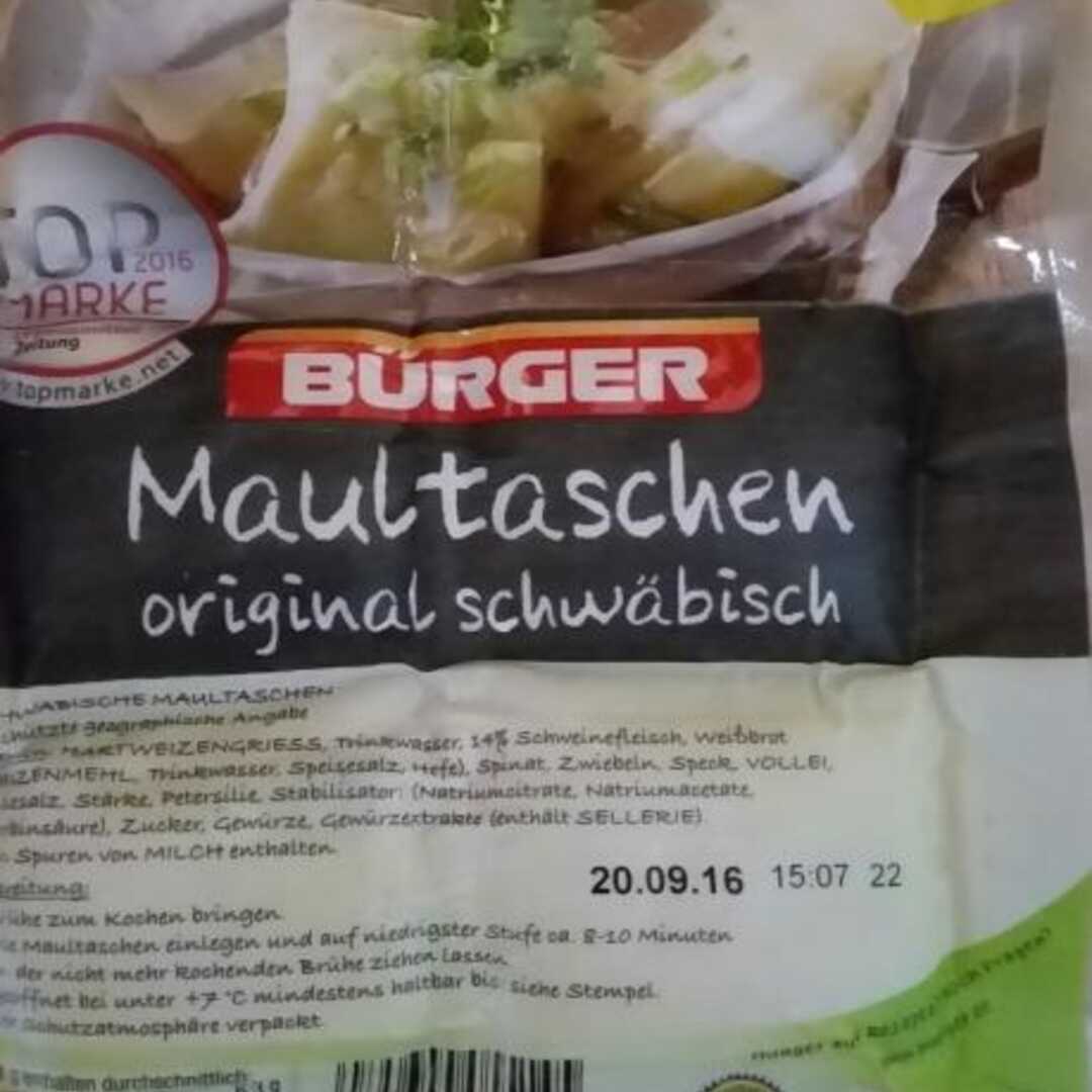 Buerger Maultaschen Original Schwäbisch